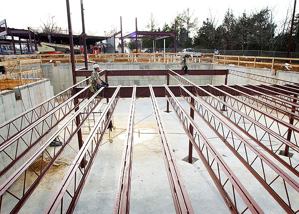 Hunter Henry Center construction