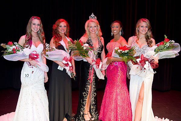 Miss Maroon & White winners