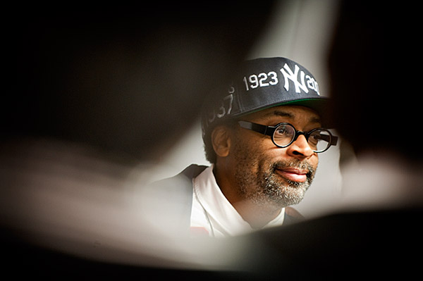 Spike Lee Before "America Through My Lens" Lecture