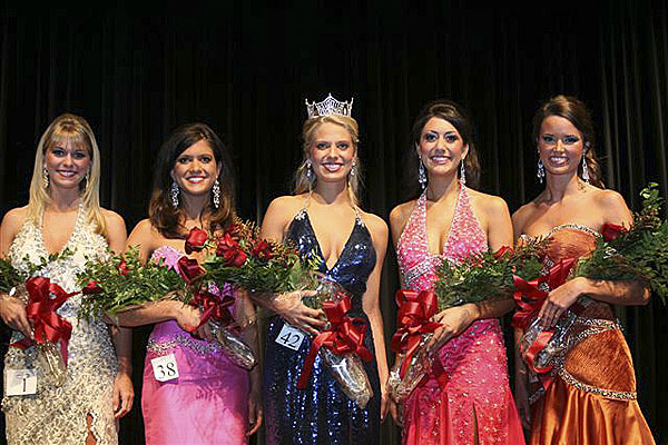 Miss Maroon & White winners