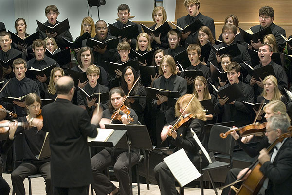 MSU Concert Choir performs Handel's Messiah