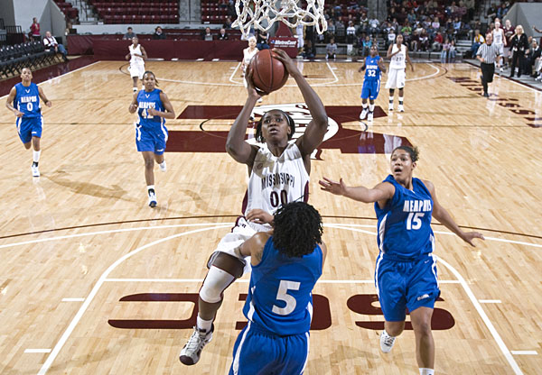 Women's Basketball game against Memphis