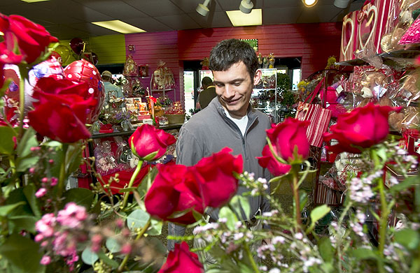 Valentine's Day at the University Florist