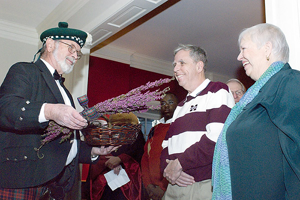 Celtic Housewarming of President's Home