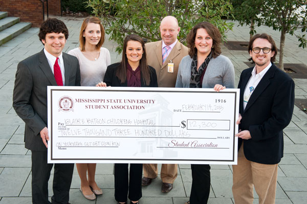 SA Presents check to Batson Children's Hospital