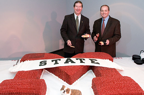 MSU's 131st Birthday Cake