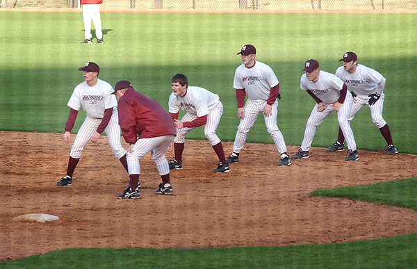 Baseball practice