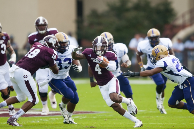 Football Action vs Alcorn State