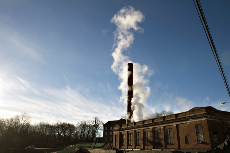 Steam Plant During Polar Vortex