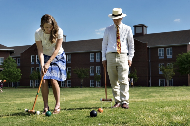 Spring Croquet Social for Honors Oxford Students
