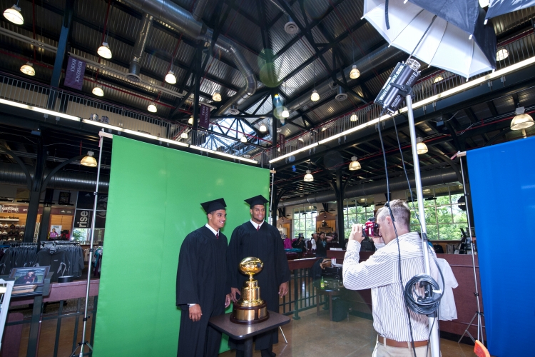 Getting Gown &amp;amp;amp; Photo at Barnes &amp;amp;amp; Noble