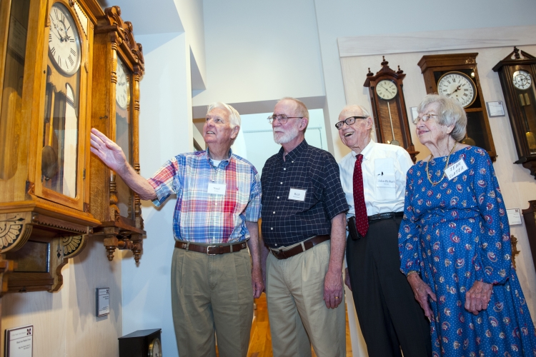 Clock Museum Visitors