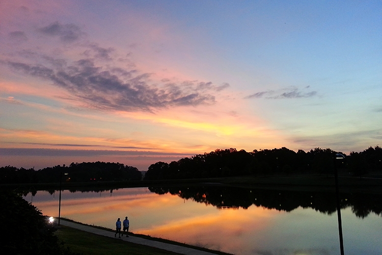 Dawn at Chadwick Lake