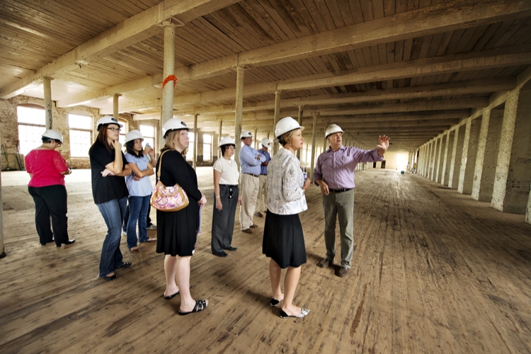 The Mill at MSU -- ORED tours the progress