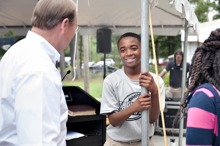 Habitat for Humanity Maroon Edition House groundbreaking