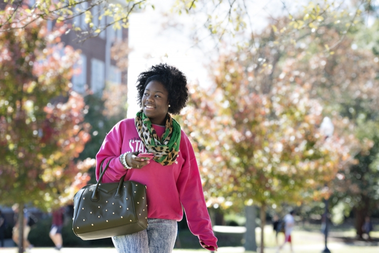 Drill Field Fall - Between Classes