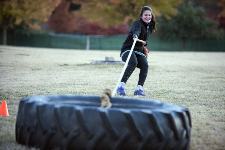 Fitness Week Obstacle Course At Sanderson