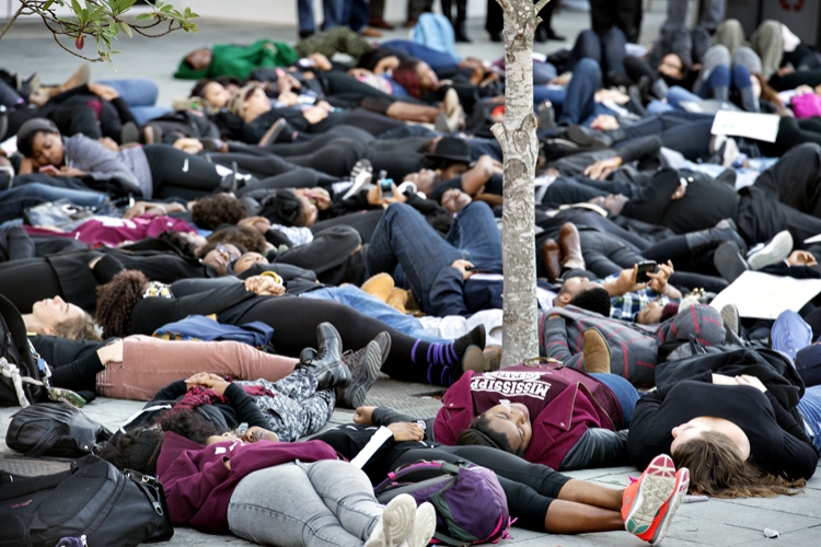 Die In for Justice - Protest