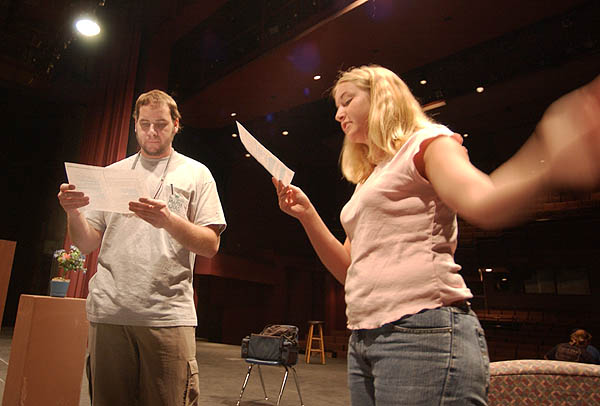Student directed one-act play auditions