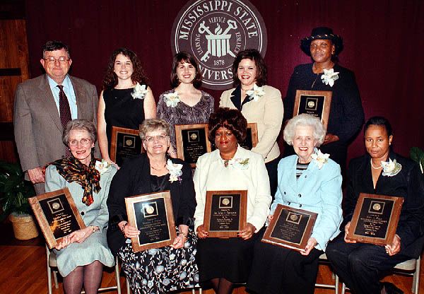 Women's award winners