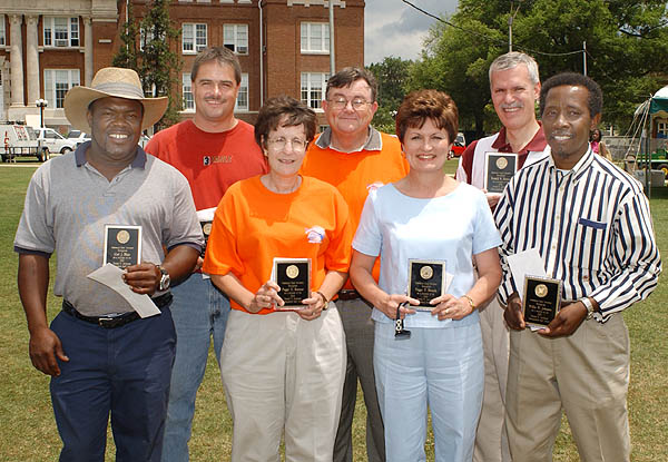 Staff Appreciation award winners