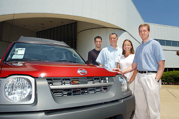 Industrial Engineering students at Nissan plant in Smyrna