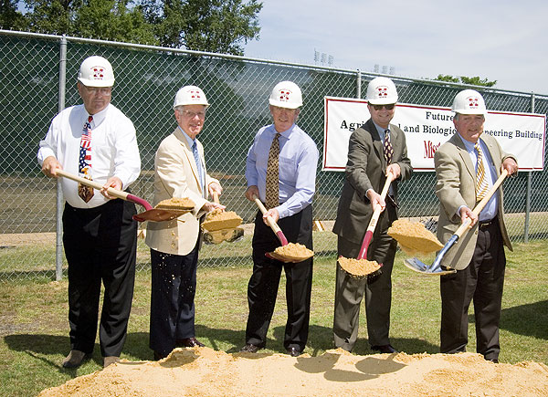 Ag & Bio Engineering building groundbreaking