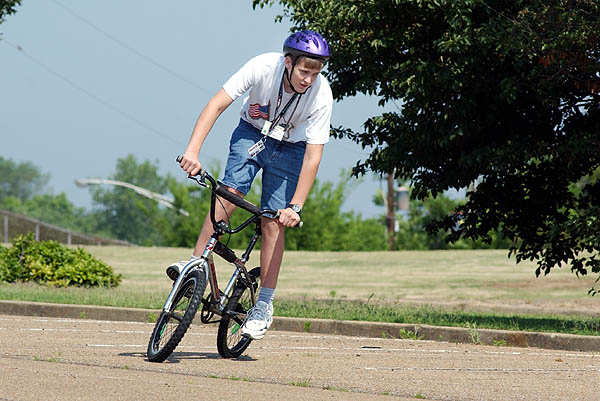 4-H bicycle contest