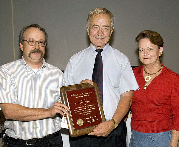 Rodney Foil Teamwork Award winner