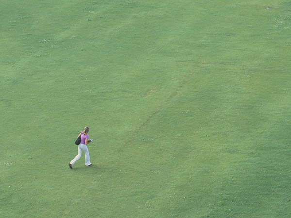 Drill Field pedestrian