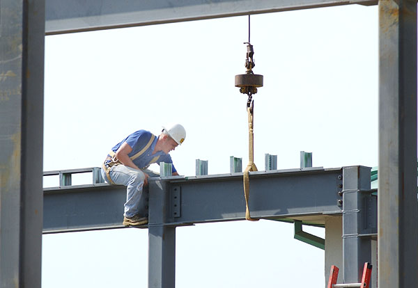 Construction at John C. Longest hospital