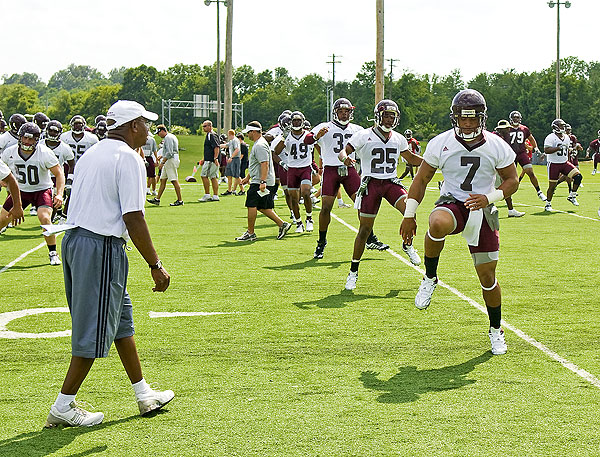 First Football Practice