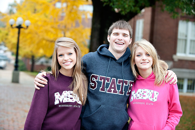 Emma, Madeline, and Clay Hawes