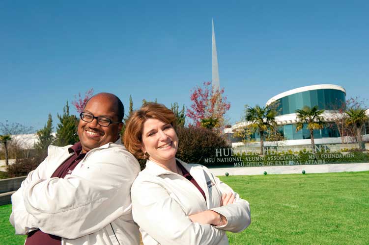 Michael Richardson and Janet Downey