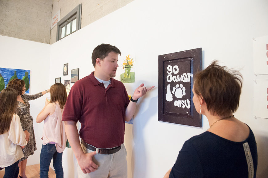 MSU ACCESS program and College of Architecture, Art and Design&amp;amp;#039;s &amp;amp;quot;One Night Only&amp;amp;quot; art exhibit