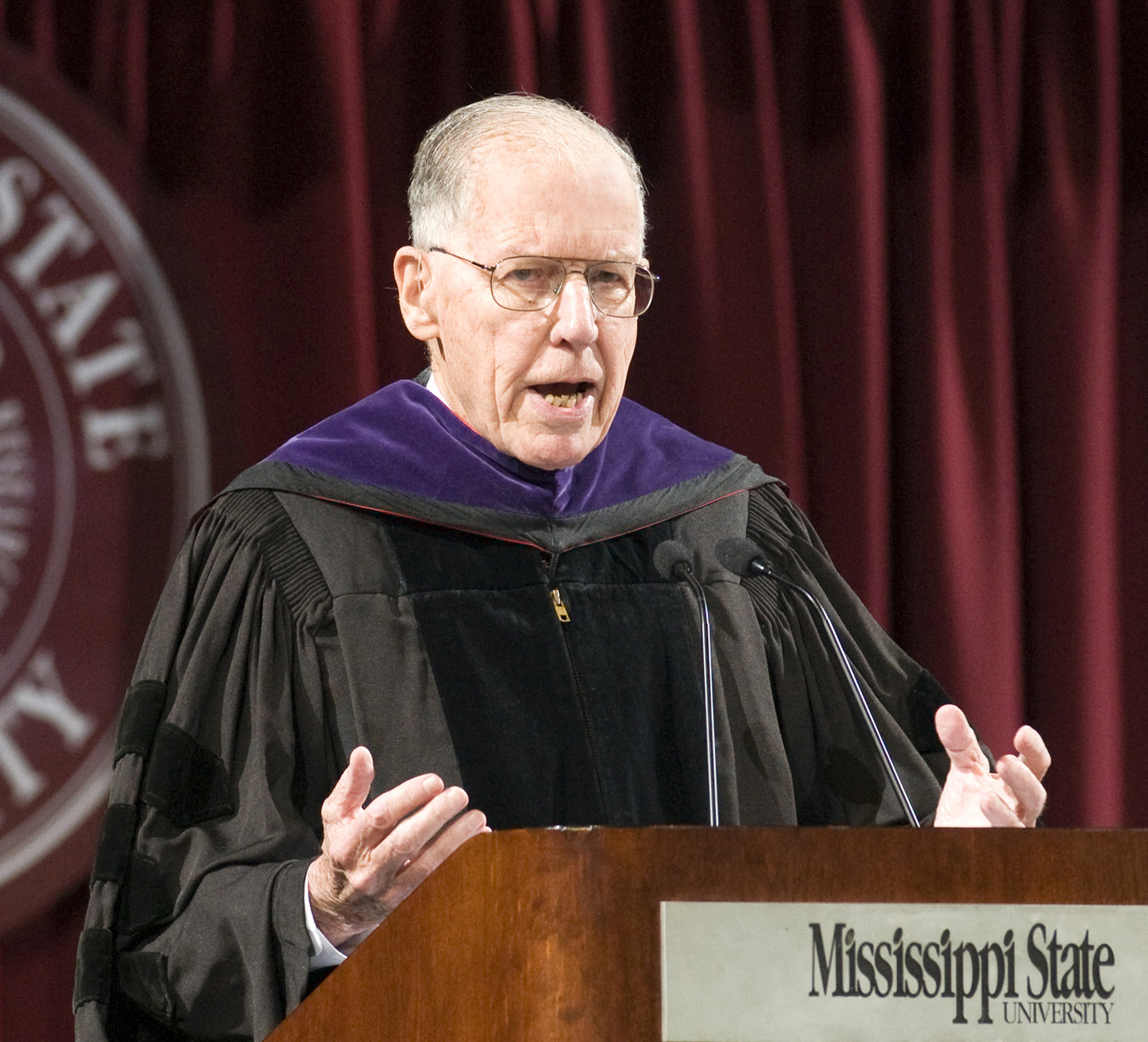 Former governor William Winter Former governor William Winter