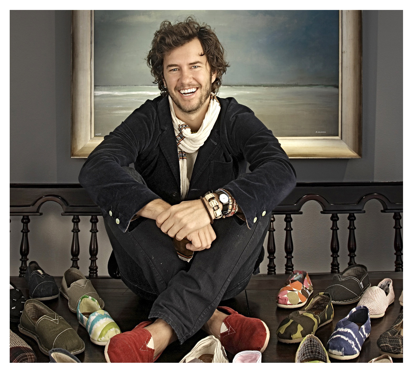 TOMS Shoes founder Blake Mycoskie TOMS Shoes founder Blake Mycoskie