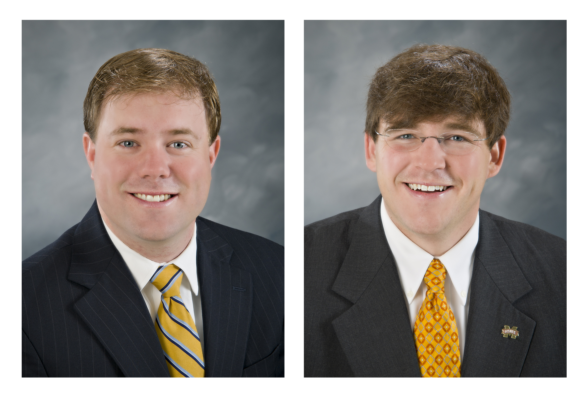(Left) Wesley P. "Wes" Gordon and Perry King "P.K." Thomas IV (Left) Wesley P. "Wes" Gordon and Perry King "P.K." Thomas IV