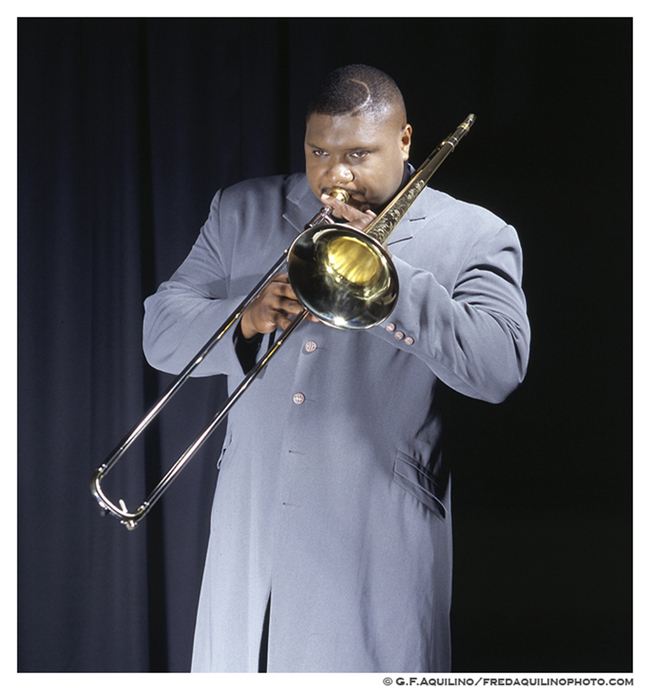 Wycliffe Gordon joins the Starkville/MSU Symphony Big Band Nov. 30 for the Criss Christmas Concert, a performance of MSU's Lyceum Series. Wycliffe Gordon joins the Starkville/MSU Symphony Big Band Nov. 30 for the Criss Christmas Concert, a performance of MSU's Lyceum Series.