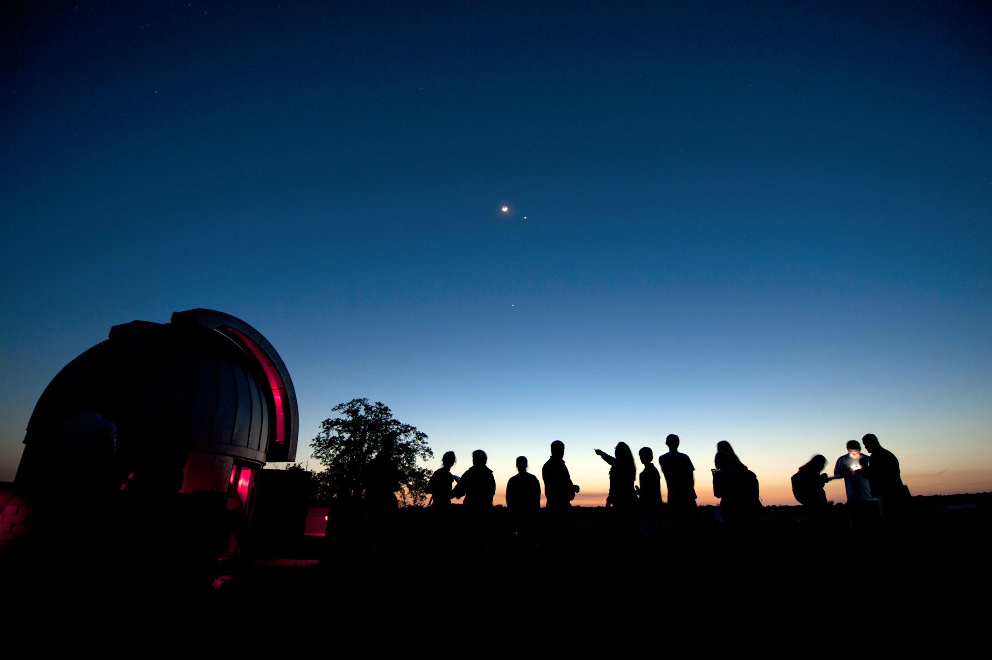 The "Howell at the Moon" special Halloween public viewing at MSU's Howell Observatory will be held Tuesday [Oct. 30].