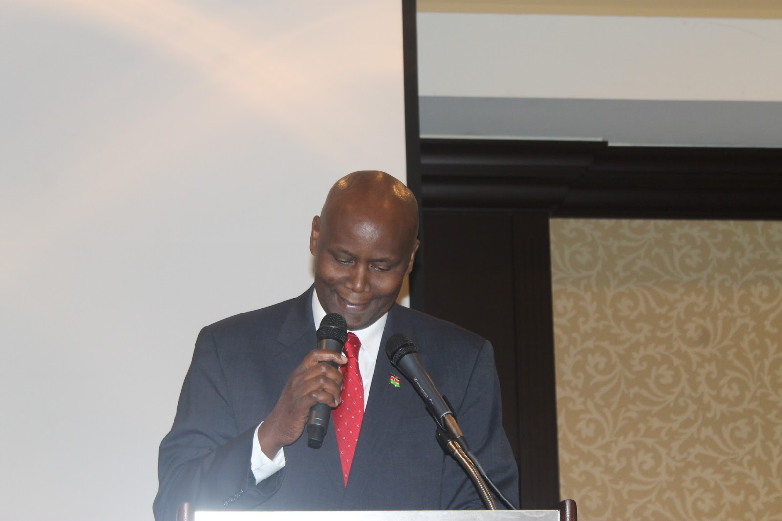 His Excellency the Ambassador of the Republic of Kenya Elkanah Odembo His Excellency the Ambassador of the Republic of Kenya Elkanah Odembo