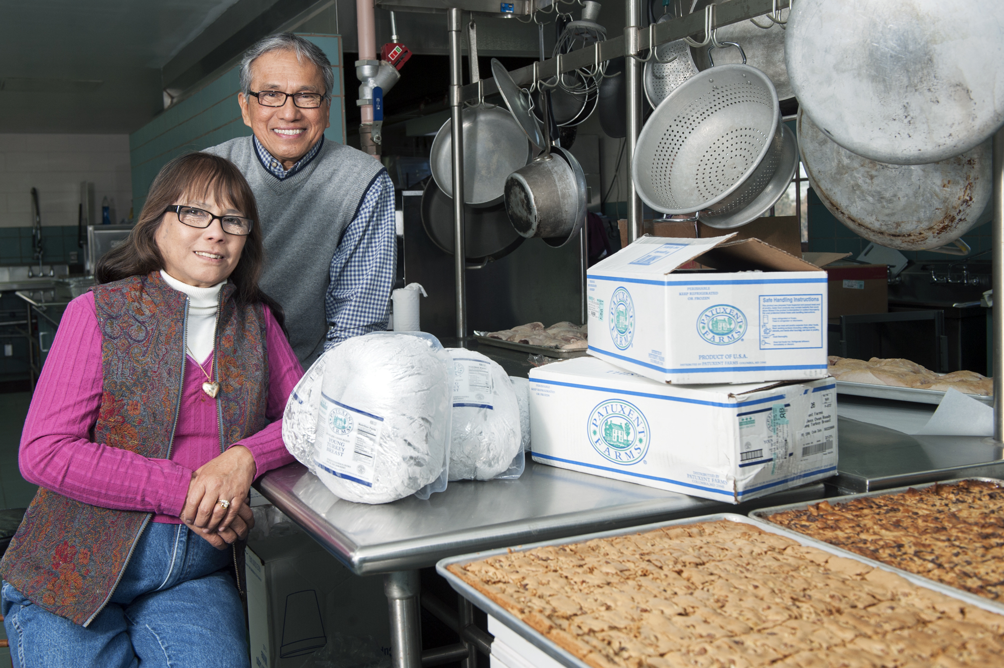 Armando and Ruth de la Cruz have been welcoming MSU's international students into their home for Thanksgiving dinner for almost 40 years. Armando and Ruth de la Cruz have been welcoming MSU's international students into their home for Thanksgiving dinner for almost 40 years.