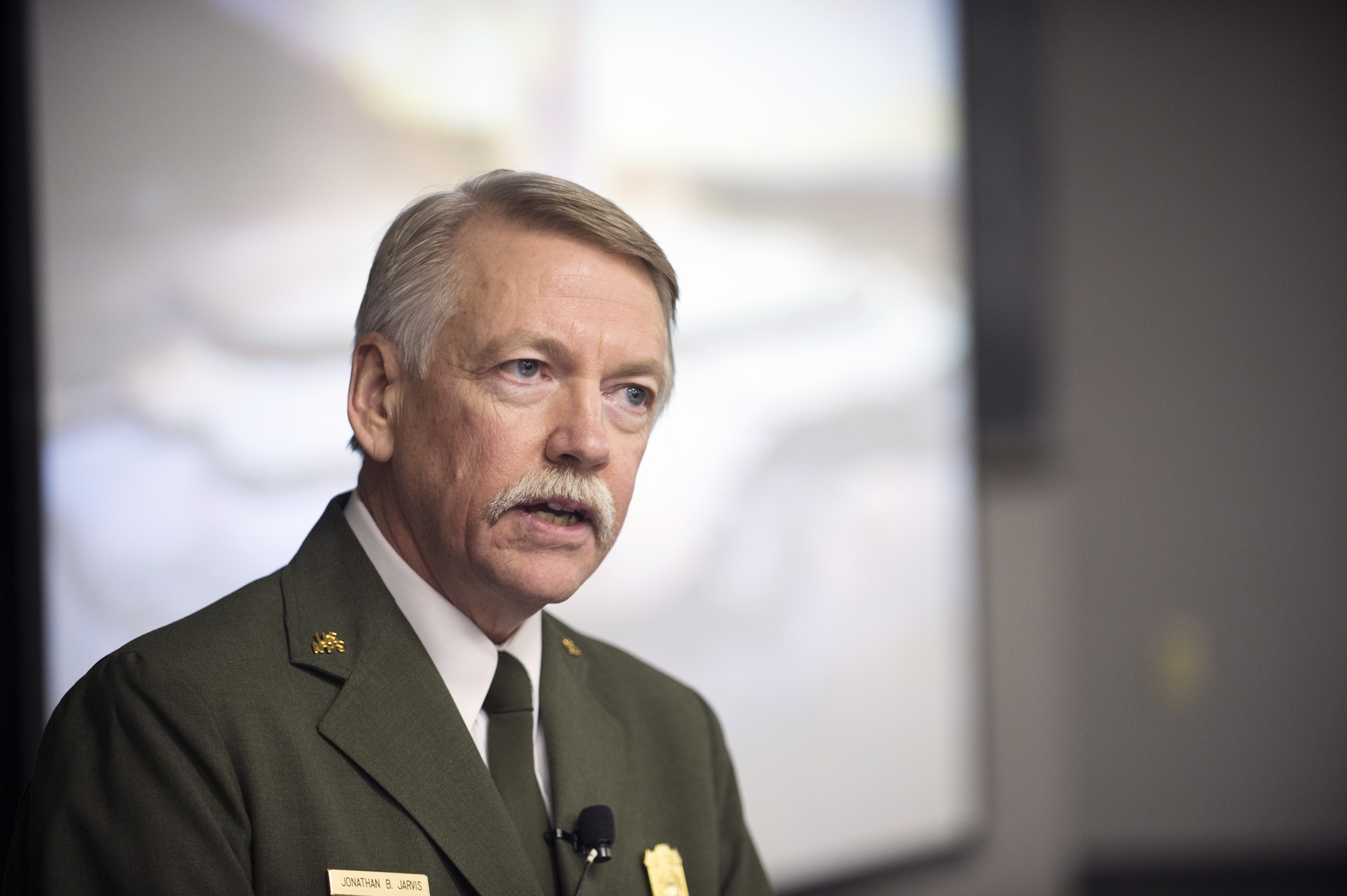 National Park Service Director Jon Jarvis spoke to MSU students Tuesday, answering questions about his career and giving advice on achieving career goals.