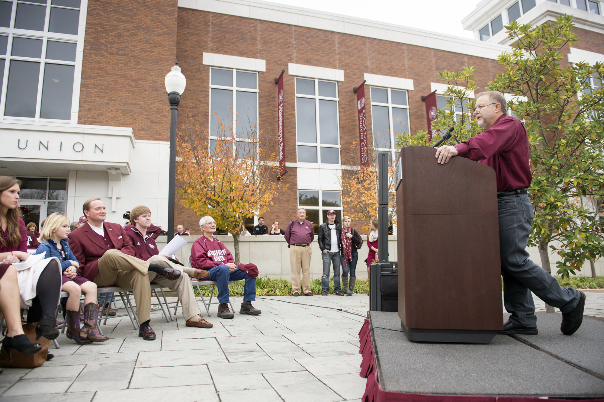 Hart Bailey, former Holland Faculty Senate president and Mississippi State alumnus, said that the stories told around the Bull Ring over the decades are what make the restoration of the site so important.
