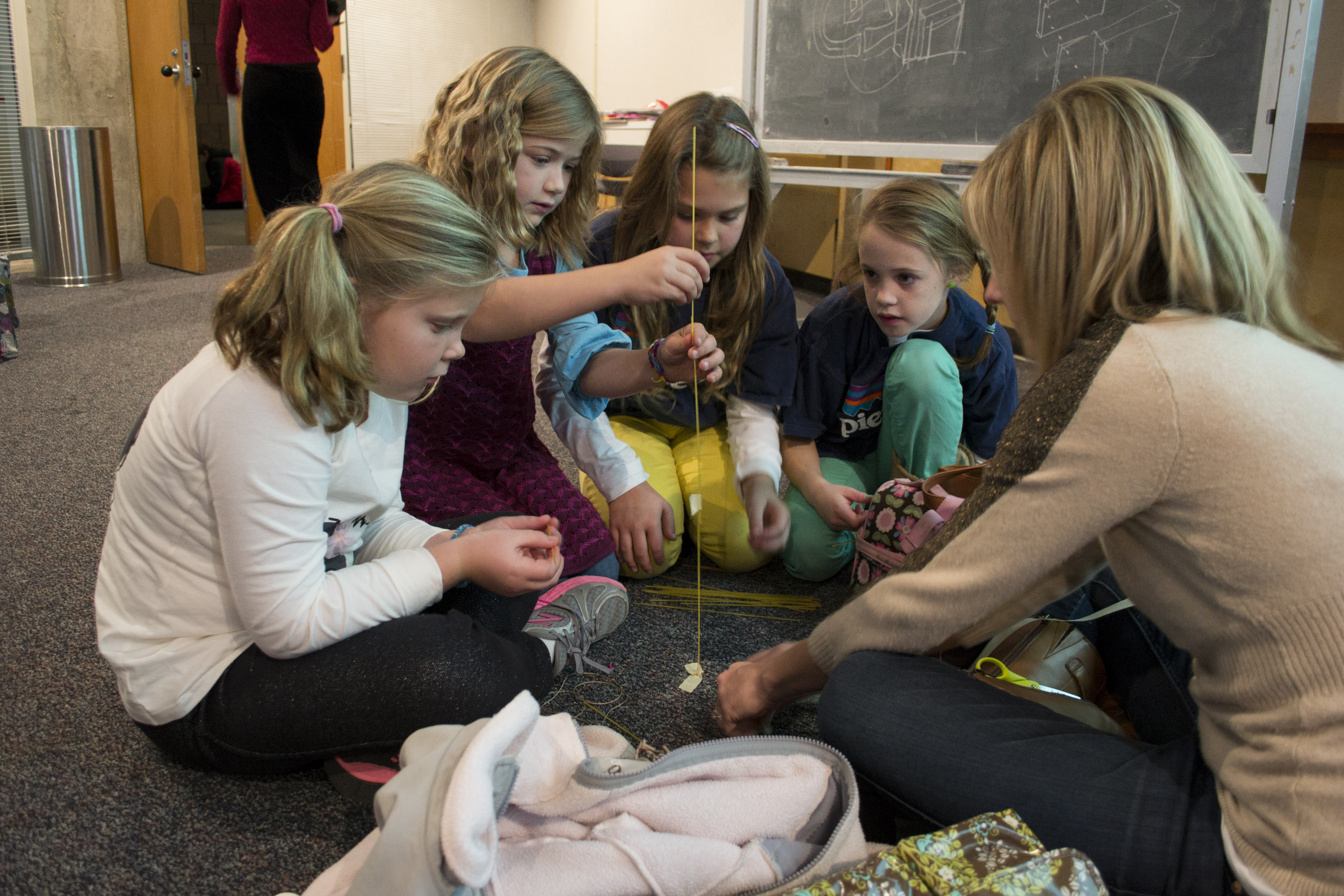 A group of Tupelo third-graders recently visited MSU to learn about architecture and art. Among them were (l-r) Emma Murphree, Riley Rose Mulrooney, Harley Jordan, Caroline Harris, along with parent chaperone Jennifer Mulrooney. A group of Tupelo third-graders recently visited MSU to learn about architecture and art. Among them were (l-r) Emma Murphree, Riley Rose Mulrooney, Harley Jordan, Caroline Harris, along with parent chaperone Jennifer Mulrooney.