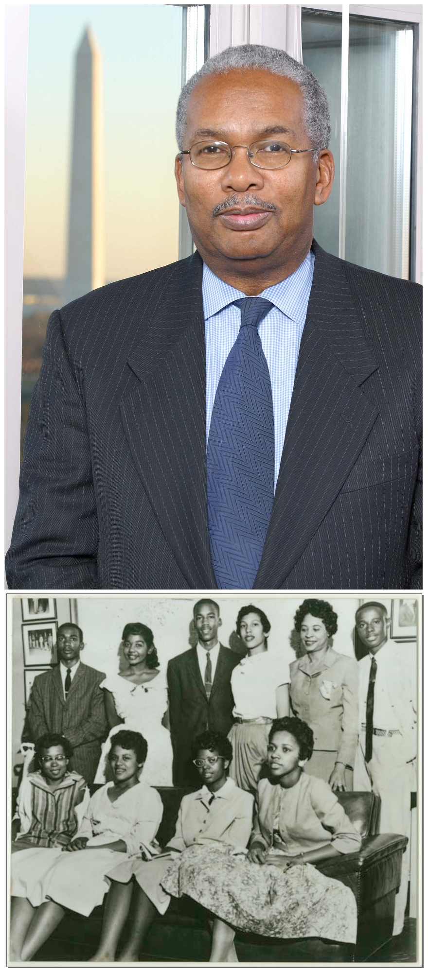 Top: Ernest Green, one of the "Little Rock Nine," speaks Feb. 27 at Mississippi State.</p><br />
<p>Bottom:<br /><br />
Ernest Green, standing far right, with fellow members of the "Little Rock Nine."<br /><br />
Top: Ernest Green, one of the "Little Rock Nine," speaks Feb. 27 at Mississippi State.</p><br />
<p>Bottom:<br /><br />
Ernest Green, standing far right, with fellow members of the "Little Rock Nine."<br /><br />