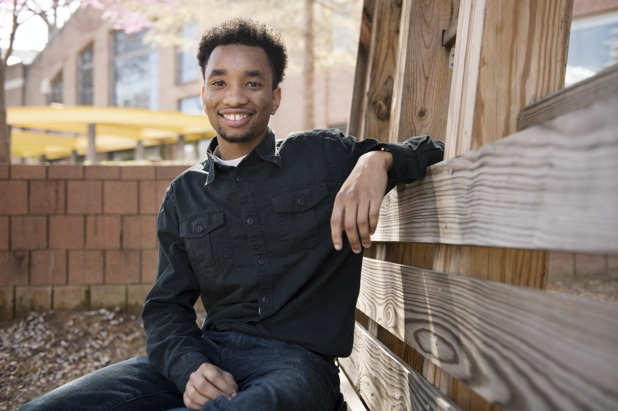 Fourth-year MSU architecture major Larry R. Travis Jr. of Tougaloo won the 2014 Gensler Diversity Scholarship Competition for his design of a Washington, D.C., library.