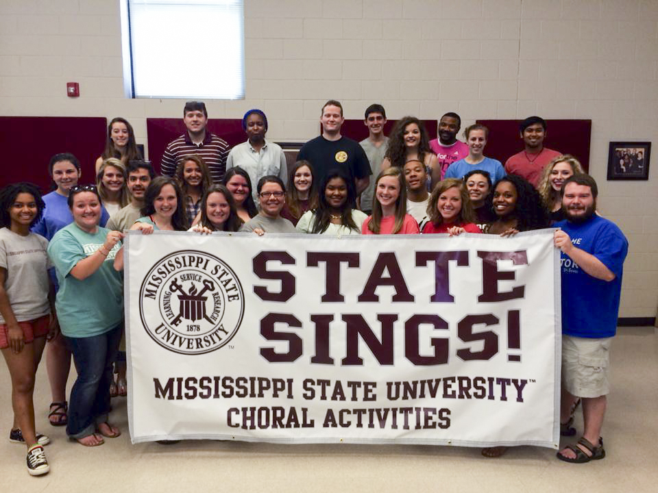 The Mississippi State University Singers. The Mississippi State University Singers.