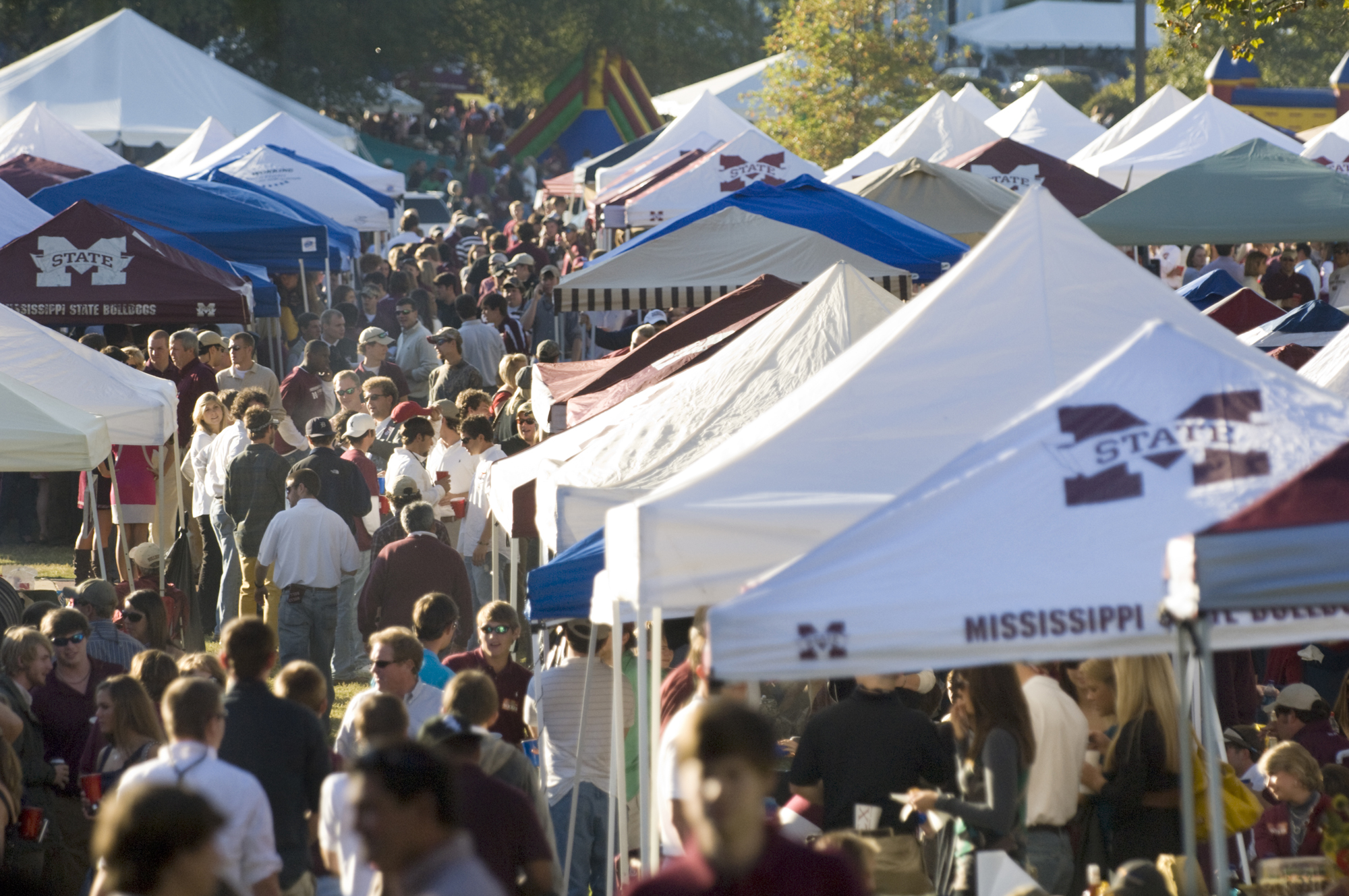 Large crowds are expected for this weekend's football showdown between Mississippi State University and the Texas A&M Aggies. It's a key Southeastern Conference Western Division battle of unbeaten teams, with the SEC Network's traveling college football morning show, SEC Nation, on campus.