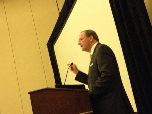 MSU President Mark E. Keenum delivered the 2014 Seaman A. Knapp Memorial Lecture Nov. 2 in Orlando, Florida, at the annual meeting of the Association of Public and Land-grant Universities (APLU). 